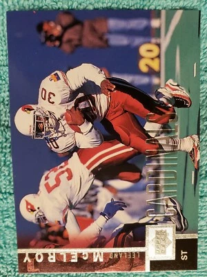 1997 UPPER DECK LEELAND MCELROY #103 ARIZONA CARDINALS  - Image 1 of 4