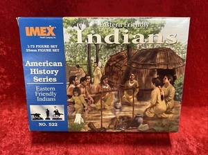 Imex American History Series Eastern Friendly Indians Diorama 1:72 #522 - Picture 1 of 2