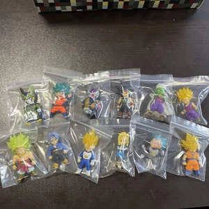 Dragon Ball Adverge Minifigure Set Of 12 Goku Piccolo Android Cell - Picture 1 of 19