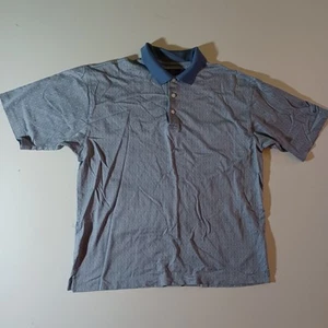 Vtg Nike Golf Polo Mens Sz L 90s Diamond Pattern - Picture 1 of 7