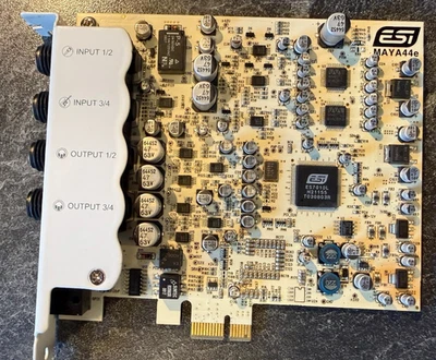 Used ESI MAYA44e 4-in/4-out PCIe Audio Interface (as pictured, untested) - Bild 1 von 3