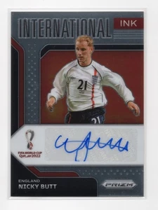 2022 Panini Prizm WC - Nicky Butt - Base Auto - Picture 1 of 1