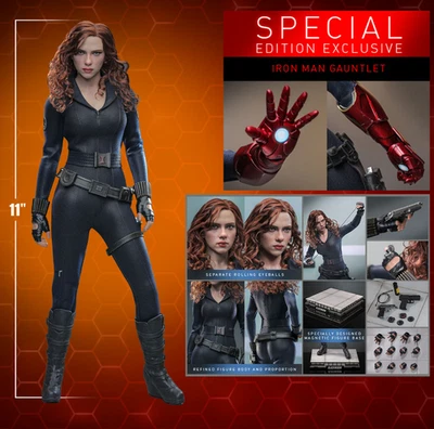 Hot Toys MMS757AEB Iron Man 2 Black Widow (Artisan Edition) Special Edition-NEW - Image 1 of 4