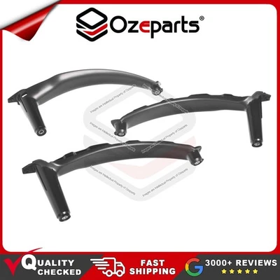 Set of 3 Pcs Inner Door Handle Pull Trim Cover Black For BMW X5 E70 2007~2013 - image 1 of 4