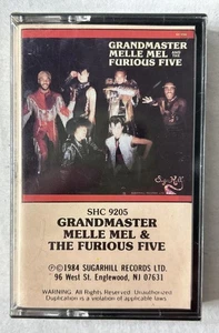 Grandmaster Melle Mel & The Furious Five New Sealed Cassette Tape 1984 Sugarhill - Picture 1 of 10