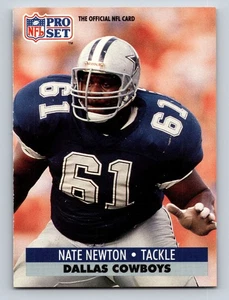 1991 Pro Set - Nate Newton #482 Dallas Cowboys - Picture 1 of 2