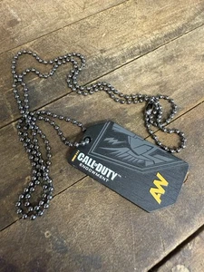 Collar con etiqueta de perro Call of Duty Endowment Advanced Warfare edición limitada 28" - Imagen 1 de 7