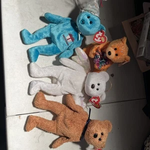 Ty Beanie Babies Mixed Lot Of 4 - Picture 1 of 6