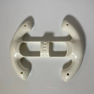Supporto comando volante bi-maniglia bianco Nintendo Wii. - Foto 1 di 3