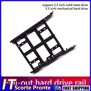 Staffa di montaggio HDD SSD per supporto vassoio disco rigido PC da 2,5 pollici/ - Afbeelding 1 van 12