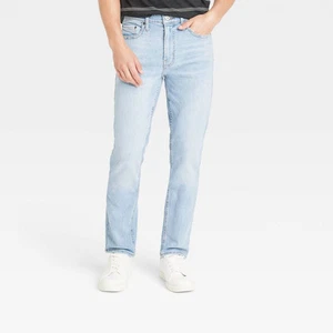 Goodfellow & Co Men's Mid Rise Slim Fit Leg Full Jeans Heavyweight - Picture 1 of 36