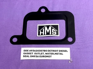 DDE A9362030780 DETROIT DIESEL  GASKET  OUTLET, WATER,METAL SEAL OM936 EUROMOT - Picture 1 of 4