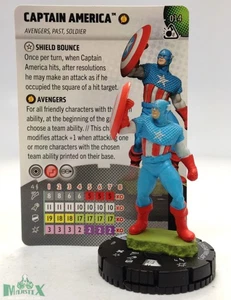 Heroclix Smash and Destroy set Captain America #014 Uncommon figure w/card! - Picture 1 of 1