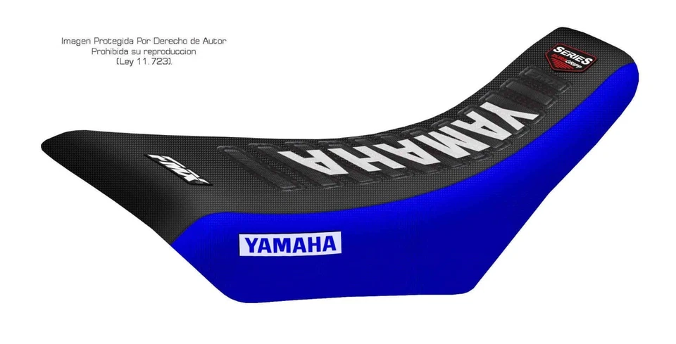 Funda de asiento serie FMX negra y azul para Yamaha YZ 80 1993 a 2001 - ENVÍO GRATUITO Foto 1 de 1