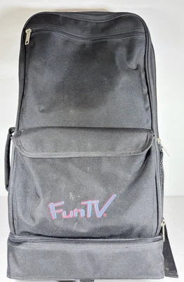 FunTV Sistema de Video Portátil Bolsa Estuche Completo con Cables Accesorios Probado Funciona Foto 1 de 4