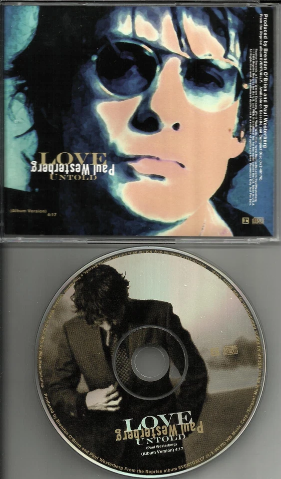 The Replacements PAUL WESTERBERG Love Untold USA PROMO DJ CD single MINT 1996  - Image 1 of 1
