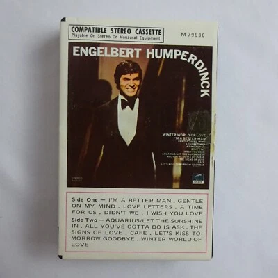 Engelbert Humperdinck Cassette Engelbert Humperdinck clam shell case - Image 1 of 4