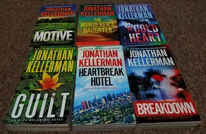 Jonathan Kellerman 6 THRILLER books Series: Alex Delaware - Foto 1 di 7