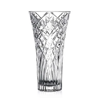 Vase 12" Flower Vases, Tall Crystal Vase, Clear Lead-Free Glass Vase for Flowers - Image 1 of 4