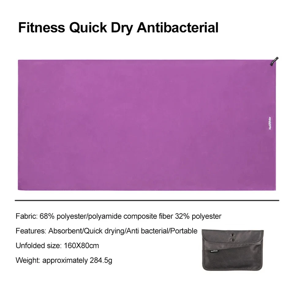 Toalha esportiva/toalhas de banho, microfibra secagem rápida academia ioga acampamento toalha nova - Imagem 1 de 4