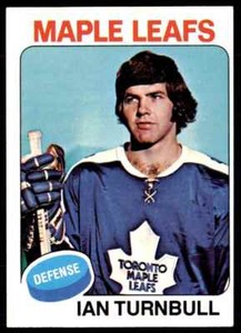 1975-76 Topps Ian Turnbull Toronto Maple Leafs #41