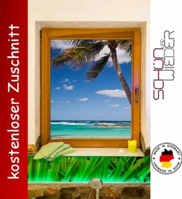 Fensterfolie Opolux Glasdekorfolie Sichtschutzfolie Selbstklebend mit Motiv - Bild 1 von 4