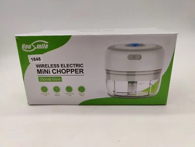 axGear Elektrischer Mini-Knoblauch-Gemüseschneider und tragbarer Mixer-Stampfer - Bild 1 von 4