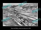 OLD LARGE HISTORIC PHOTO OF TOWYN ISAF WALES AERIEL VIEW OF THE TOWN c1940