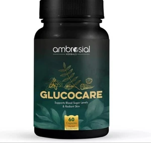 Ambrosial Glucocare | Bitter Melon | Neem | Black Plum (Jamun) | Sugar & Diabete - Picture 1 of 4