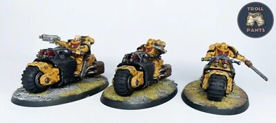 Warhammer 40k - Puños Imperiales - Indomitus Primaris Bicicleta Escuadrón Outriders Foto 1 de 4