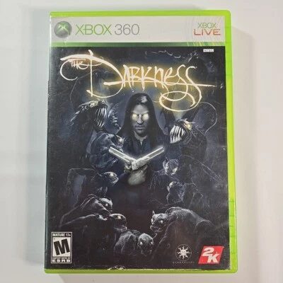 The Darkness Microsoft Xbox 360 Complete CIB Very Good Condition - Image 1 of 4