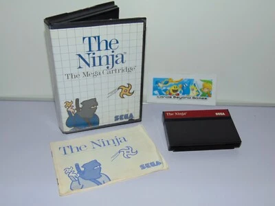 The Ninja Sega Master System Video Game PAL CIB - Image 1 of 4
