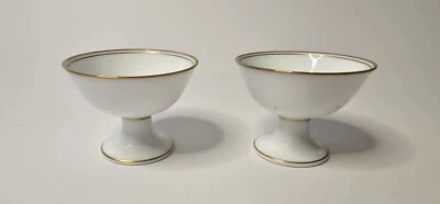 Two Noritake Sake Vessels w/Stems Excellent Condition - Image 1 of 4