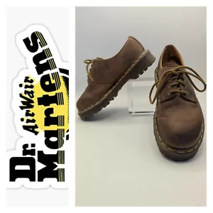 Unisex Oxford Derby Schuhe Dr Doc Martens Crazy Horse geöltes Leder US 4M 5W EU36 - Bild 1 von 14