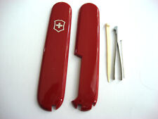 Genuine New Victorinox 91mm Swiss Army Knife Plus Scales - Red