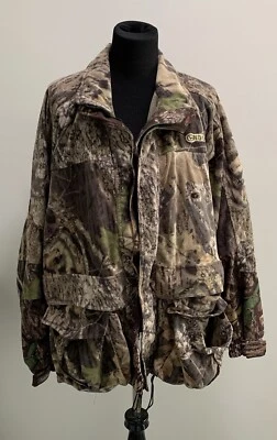Chaqueta Field & Stream Para Hombre Grande Camuflaje Caza Forrada Madera Noscent Foto 1 de 4