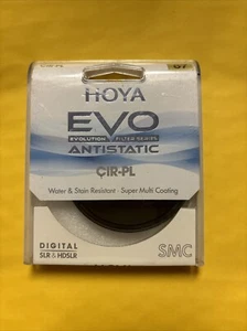 Hoya EVO ANTISTATIC 67mm Circular Polarizer - 18-layer (SHMC) Multi-Coating - Picture 1 of 4