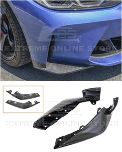 For 21-Up BMW G82 G83 M4 | Factory Style CARBON FIBER Front Bumper Splitter Lip - Bild 1 von 12