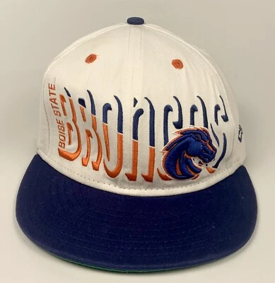 Boise State Broncos New Era Hat Medium-Large 9FIFTY Snap Back 6 Panel Cap - Image 1 of 4