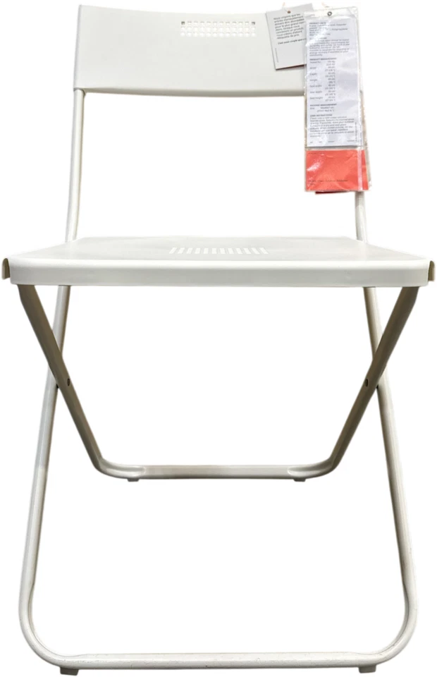 Nueva Silla Exterior IKEA FEJAN Blanca 42x44 cm (16 1/2x17 3/8") 102.553.07 Foto 1 de 1