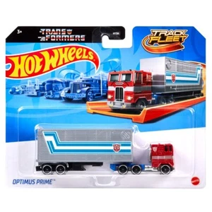 Hot Wheels Transformers Track Fleet Camion 1:64 - truck Optimus Prime - Photo 1/4