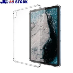 Shockproof Tablet Case TPU Protective Shell Back Cover for Nokia T21/T20/T10 - Picture 1 of 7