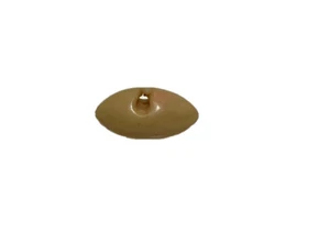 Single Vintage Beige Novelty Button - 1.4 mm x 0.6 mm - Picture 1 of 4