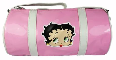 Betty Boop Design Pink Ladies Rounded Shoulder Strap Bags Small Large NEW