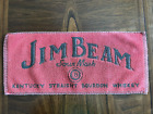 vintage jim beam whiskey towel used red thread pulls bought around 1994