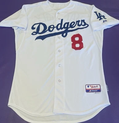 Auténtica camiseta Don Mattingly #8 corte profesional de los Dodgers de Los Ángeles majestuosa MLB 44 Foto 1 de 4