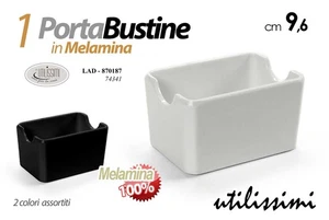 PORTA BUSTINE ZUCCHERO DA TAVOLO BAR PUB RISTORANTE CASA MELAMINA TISANE ECC MEL - Foto 1 di 3