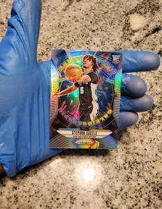 STEPHON CASTLE 2024-25 Panini Prizm Kaleidoscopic Silver Holo Prizm RC #19 Spurs - Bild 1 von 4