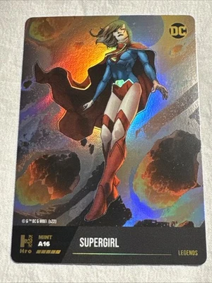 Supergirl DC Hybrid Trading Card Chapter 2 Legendary Mint A16 - Image 1 of 3