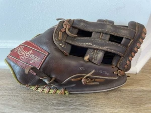 Rawlings Leather 14" RHT Baseball Softball Glove PP140R Brown Righty - Picture 1 of 8